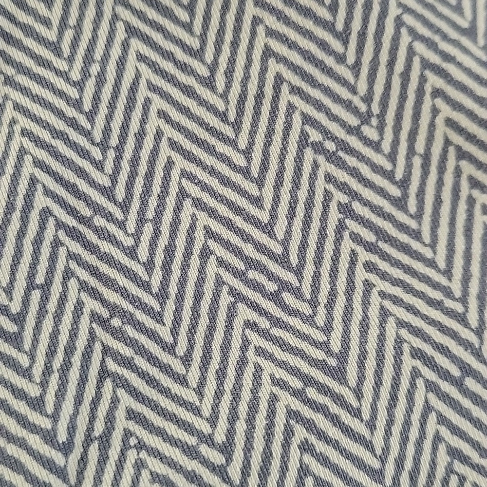 Athleta High Rise Chevron Herringbone Ankle Leggings Blue Grey Small - Picture 8 of 9